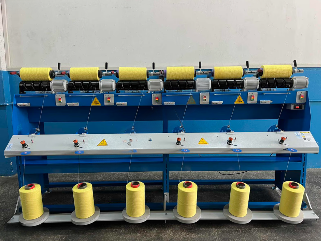 6'lı 10 İnç İplik Aktarma Makinası