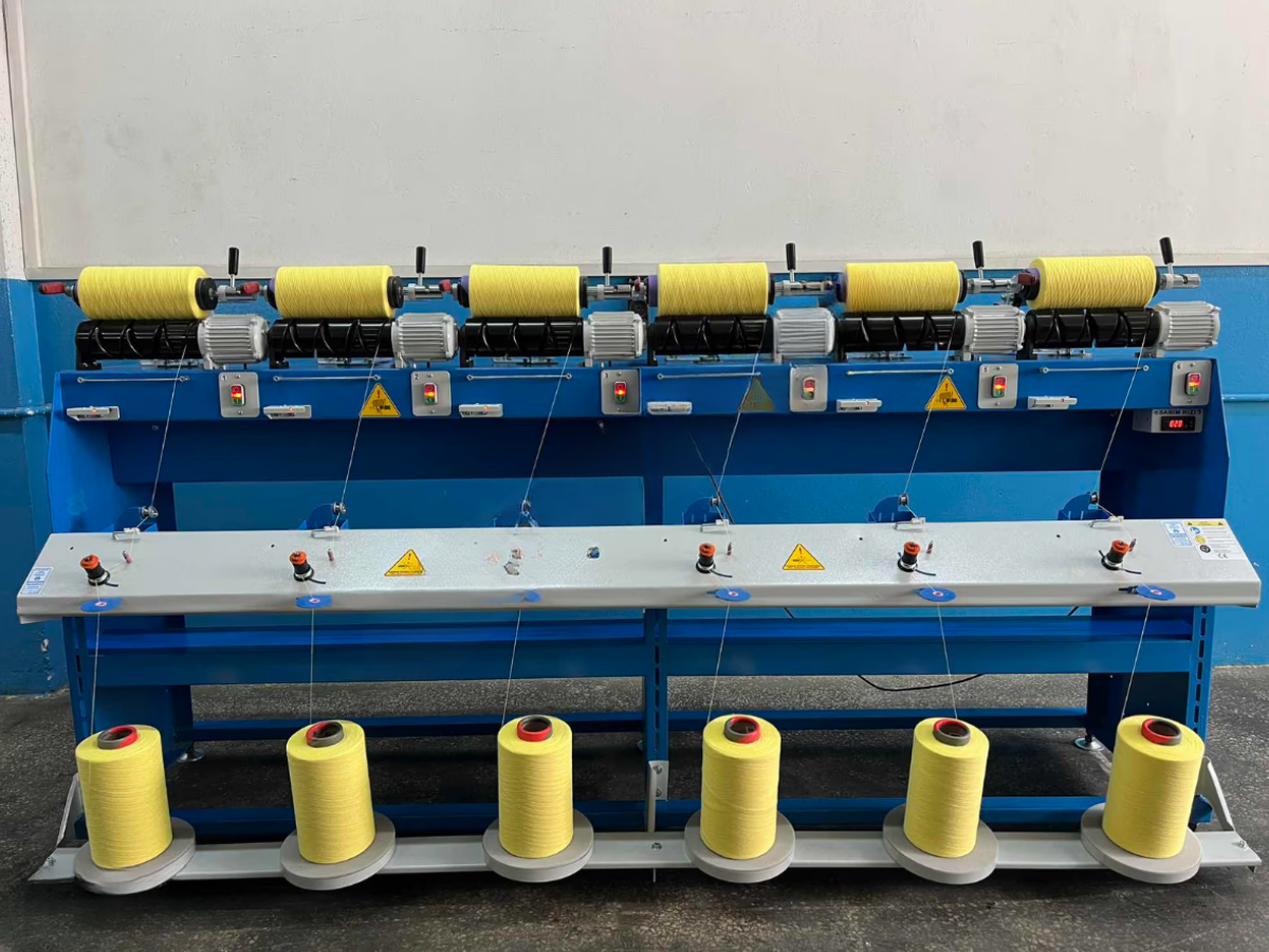 6'lı 10 İnç İplik Aktarma Makinası