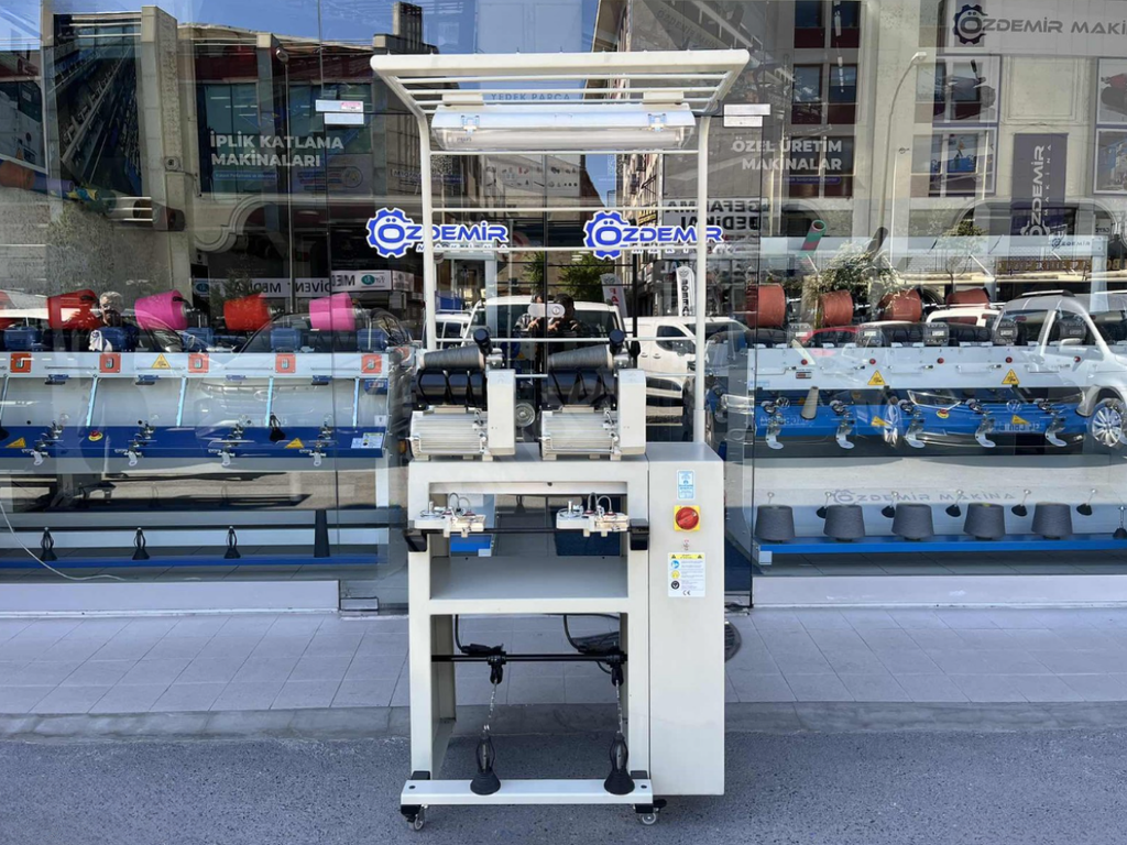 2'lı Triko Parça Sökme Makinası - İplik Aktarma