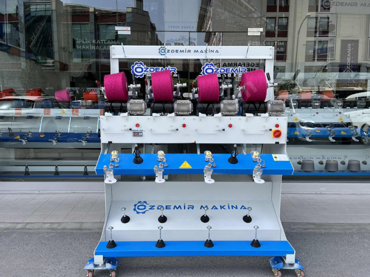 6 Aylık İplik Aktarma Makinası