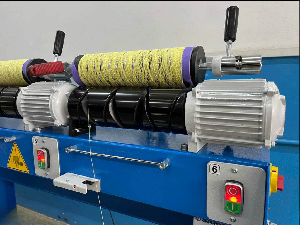 6'lı 10 İnç İplik Aktarma Makinası